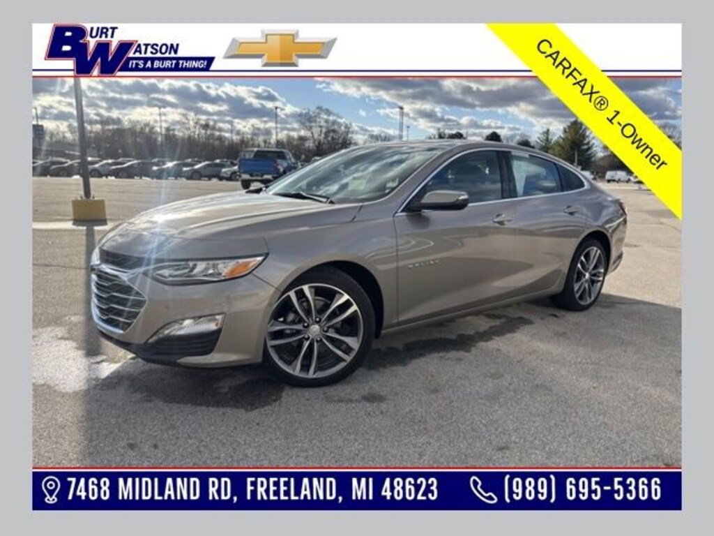 Certified 2022 Chevrolet Malibu Premier Car