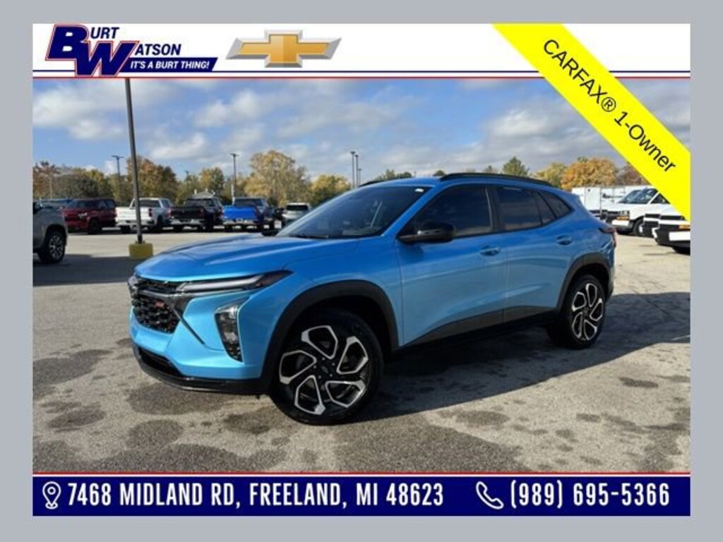 Certified 2025 Chevrolet Trax 2RS SUV