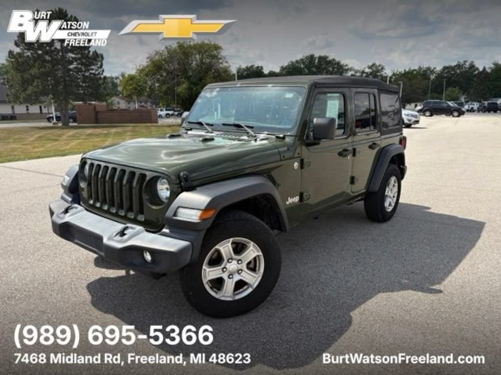 Used 2021 Jeep Wrangler Unlimited Sport S