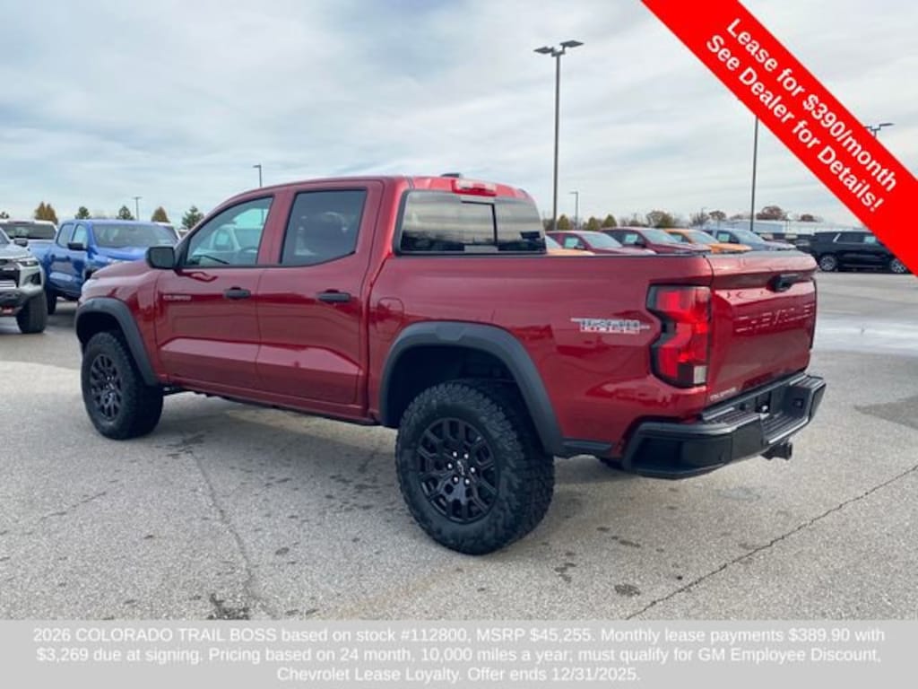New 2026 Chevrolet Colorado Trail Boss Truck