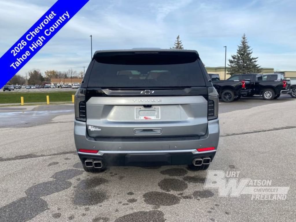 New 2026 Chevrolet Tahoe High Country SUV