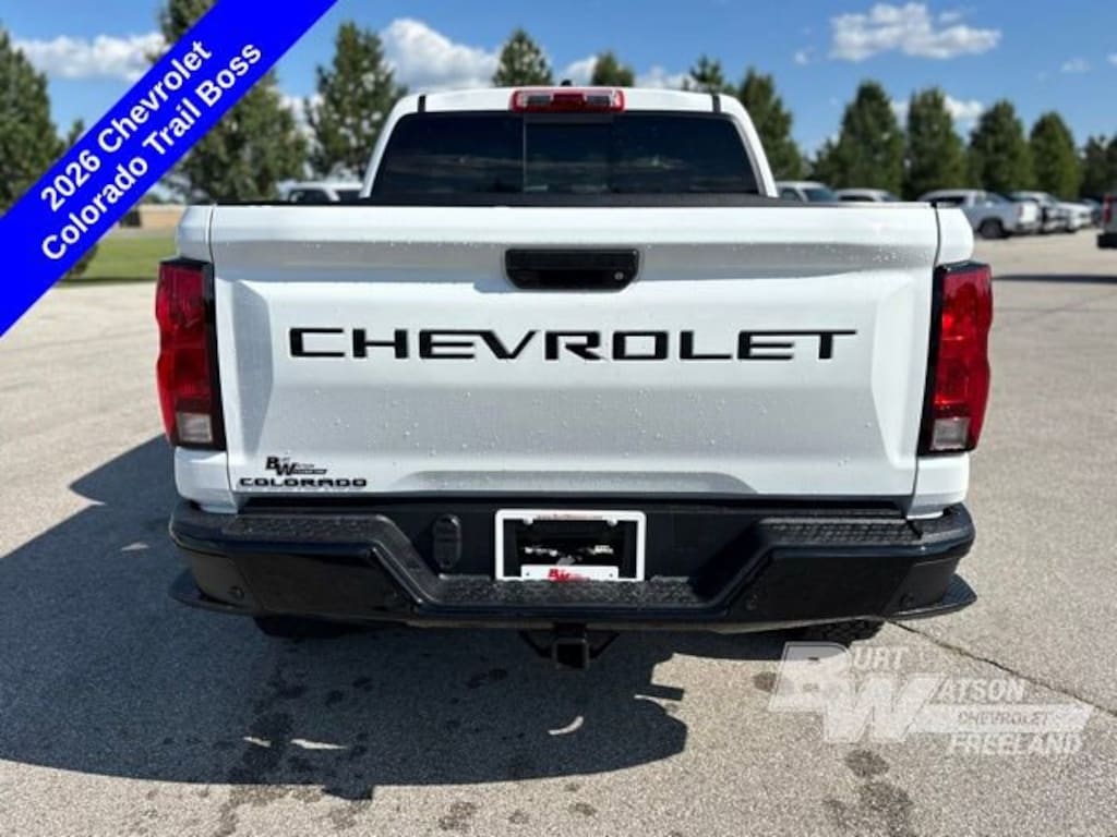 New 2026 Chevrolet Colorado Trail Boss Truck
