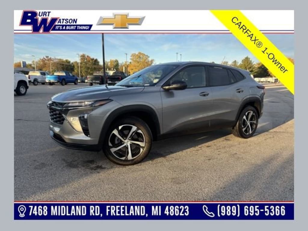 Certified 2025 Chevrolet Trax 1RS SUV