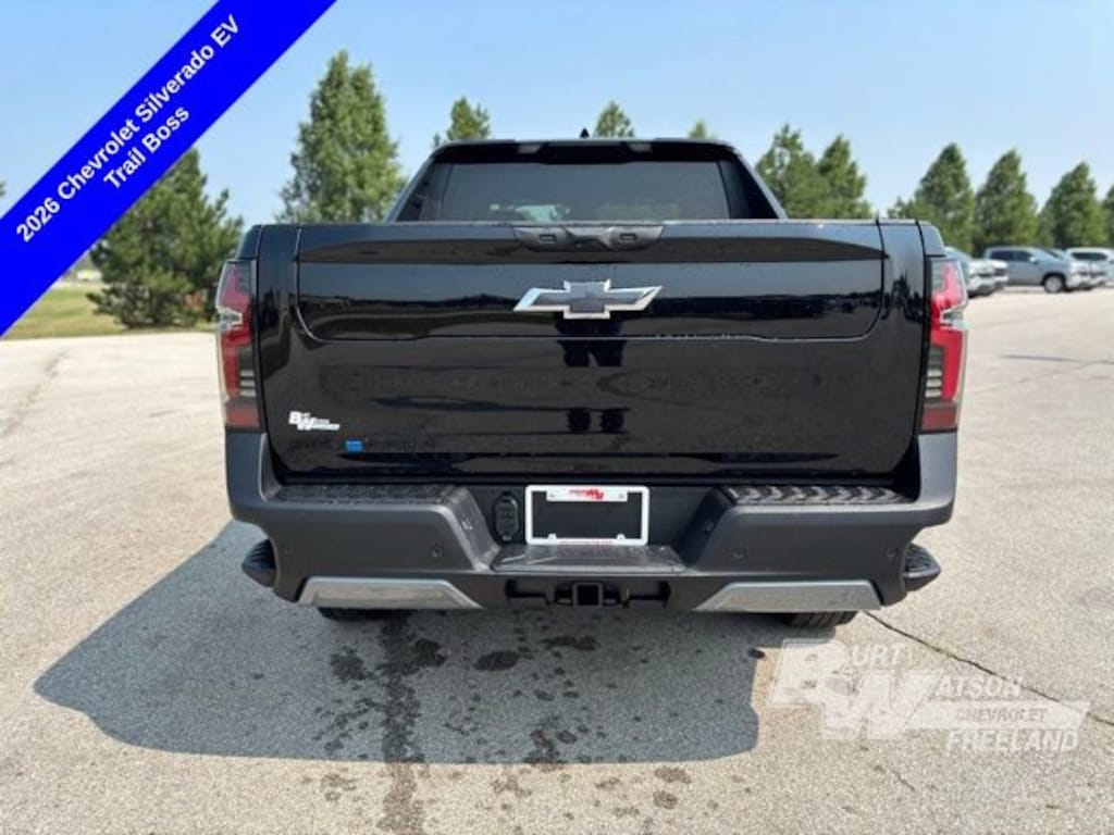 New 2026 Chevrolet Silverado EV Trail Boss - Extended Range Truck