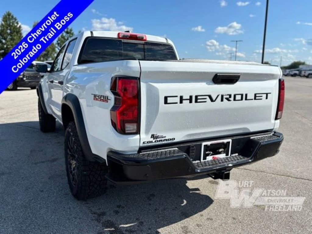 New 2026 Chevrolet Colorado Trail Boss Truck