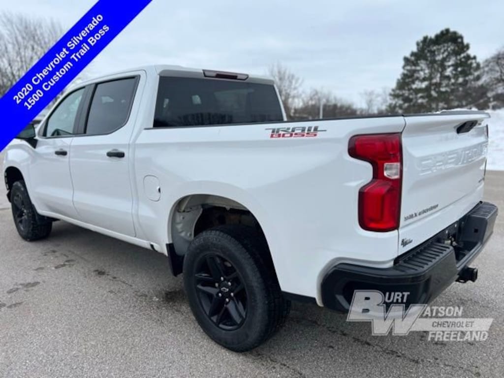 Used 2020 Chevrolet Silverado 1500 Custom Trail Boss Truck