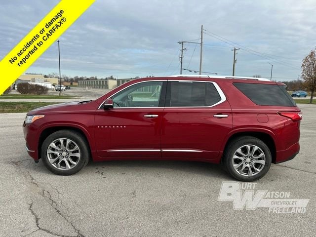 Used 2019 Chevrolet Traverse Premier with VIN 1GNEVKKW6KJ244762 for sale in Freeland, MI