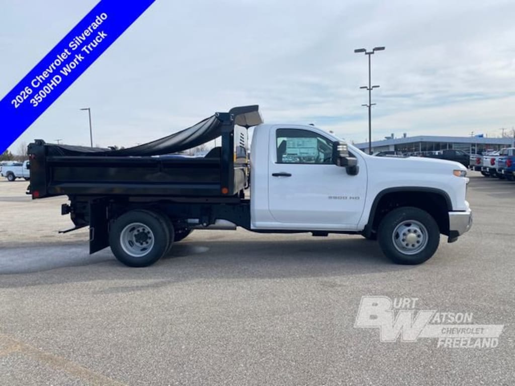 New 2026 Chevrolet Silverado 3500 HD Chassis Cab Work Truck Truck
