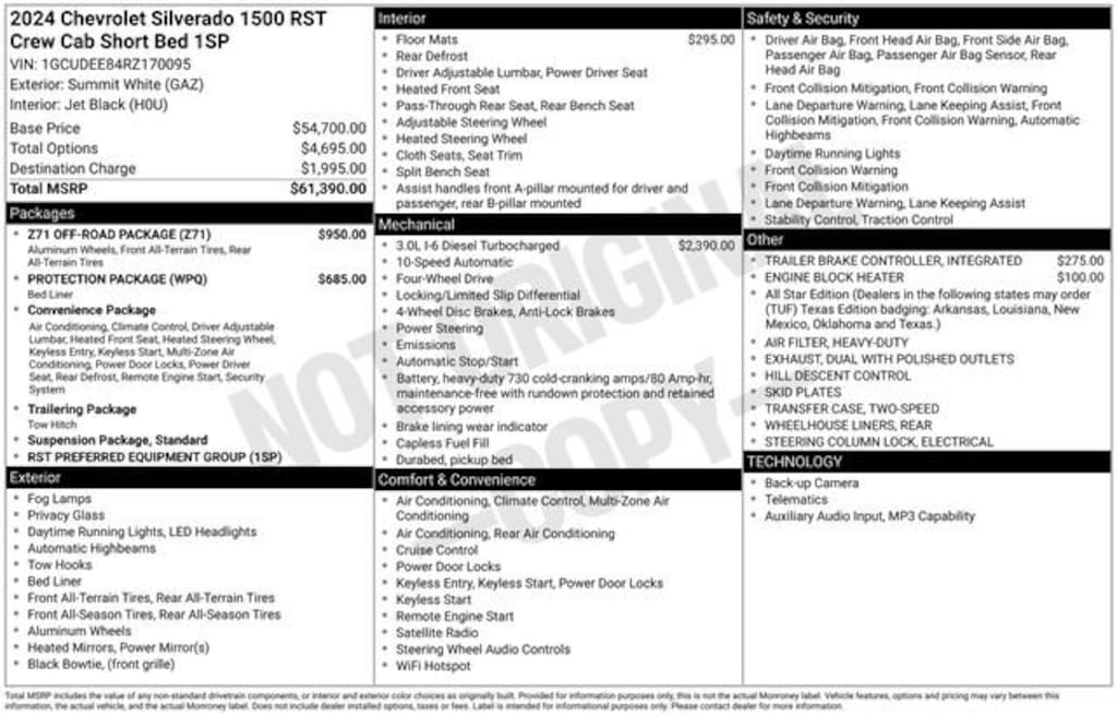 Used 2024 Chevrolet Silverado 1500 RST Truck