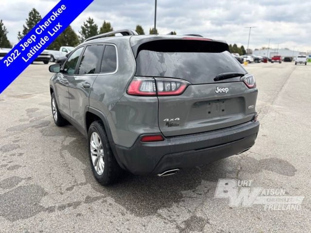 Used 2022 Jeep Cherokee Latitude Lux