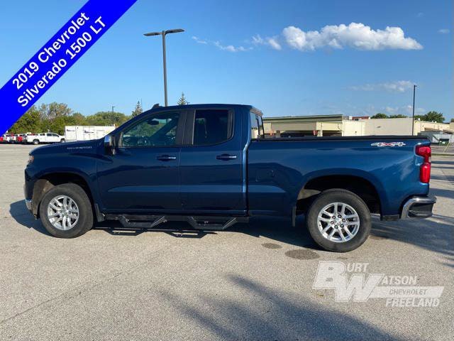 Used 2019 Chevrolet Silverado 1500 LT with VIN 1GCRYDED7KZ379628 for sale in Freeland, MI