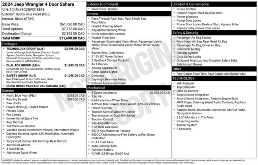 Used 2024 Jeep Wrangler Sahara