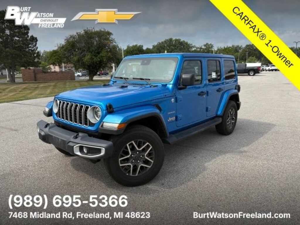Used 2024 Jeep Wrangler Sahara