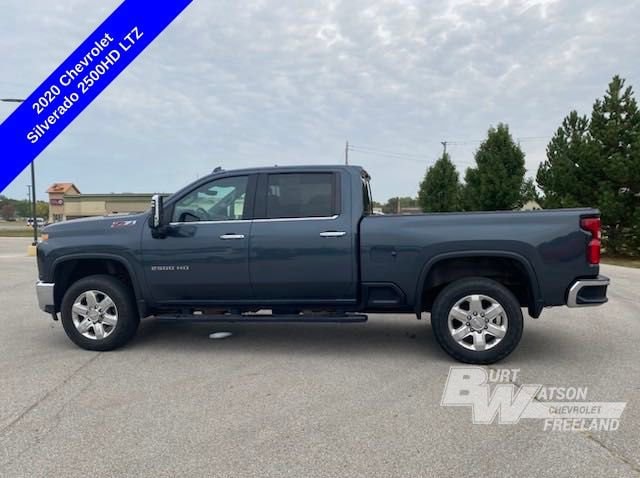 Used 2020 Chevrolet Silverado 2500HD LTZ with VIN 1GC4YPEY6LF144445 for sale in Freeland, MI