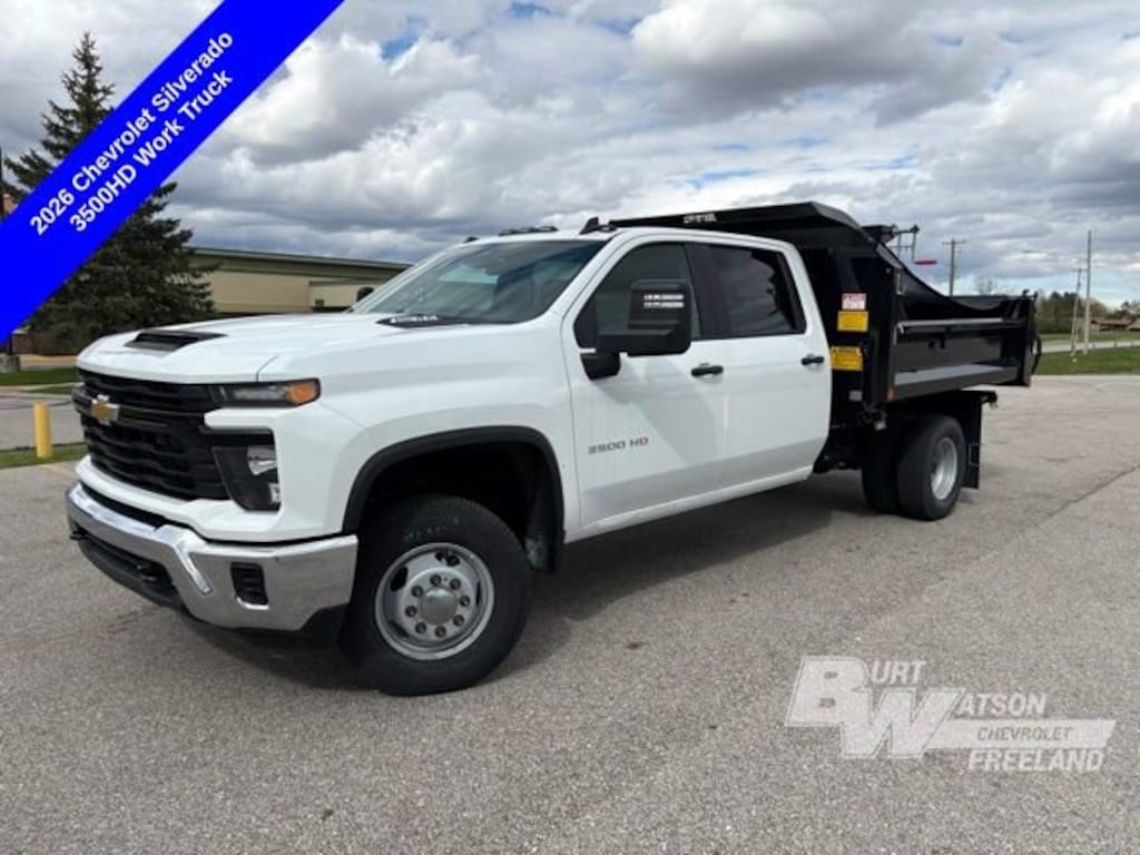 New 2026 Chevrolet Silverado 3500 HD Chassis Cab Work Truck Truck