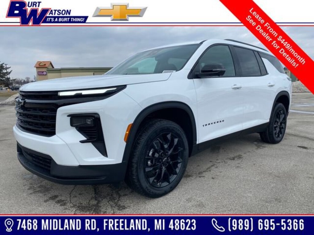 New 2026 Chevrolet Traverse LT SUV