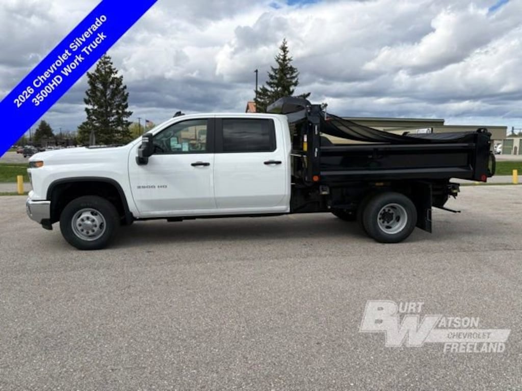 New 2026 Chevrolet Silverado 3500 HD Chassis Cab Work Truck Truck
