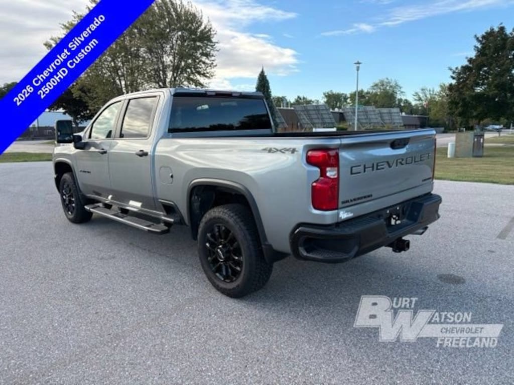 Used 2026 Chevrolet Silverado 2500 HD Custom Truck