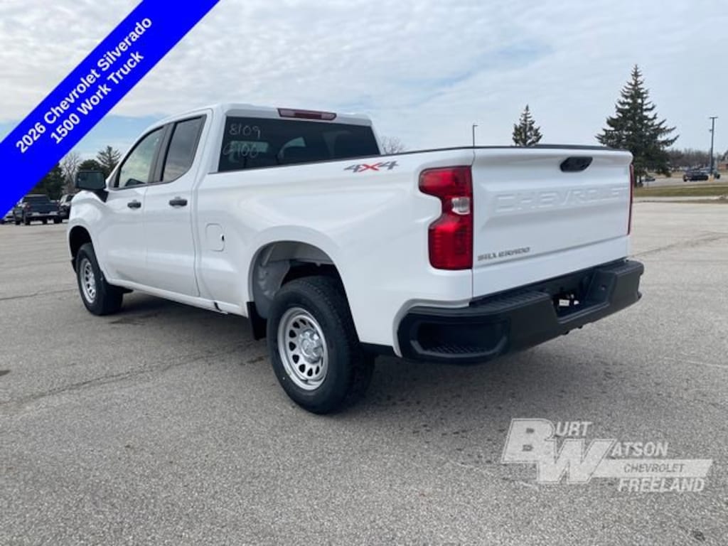 New 2026 Chevrolet Silverado 1500 WT Truck