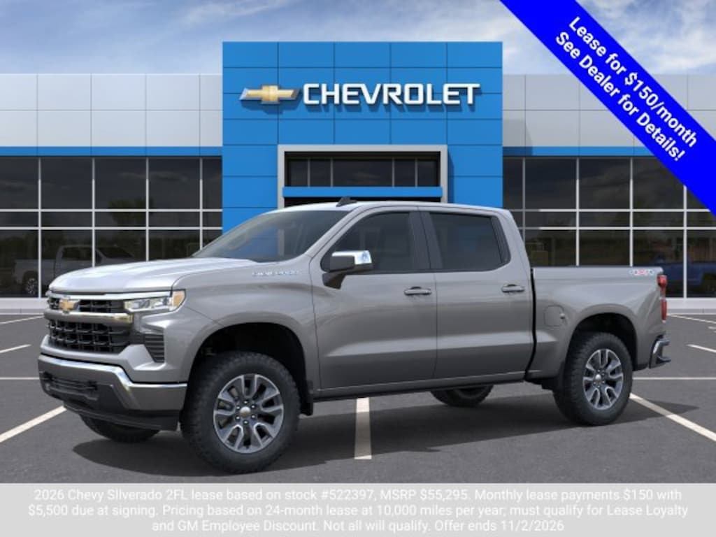 New 2026 Chevrolet Silverado 1500 LT (2FL) Truck