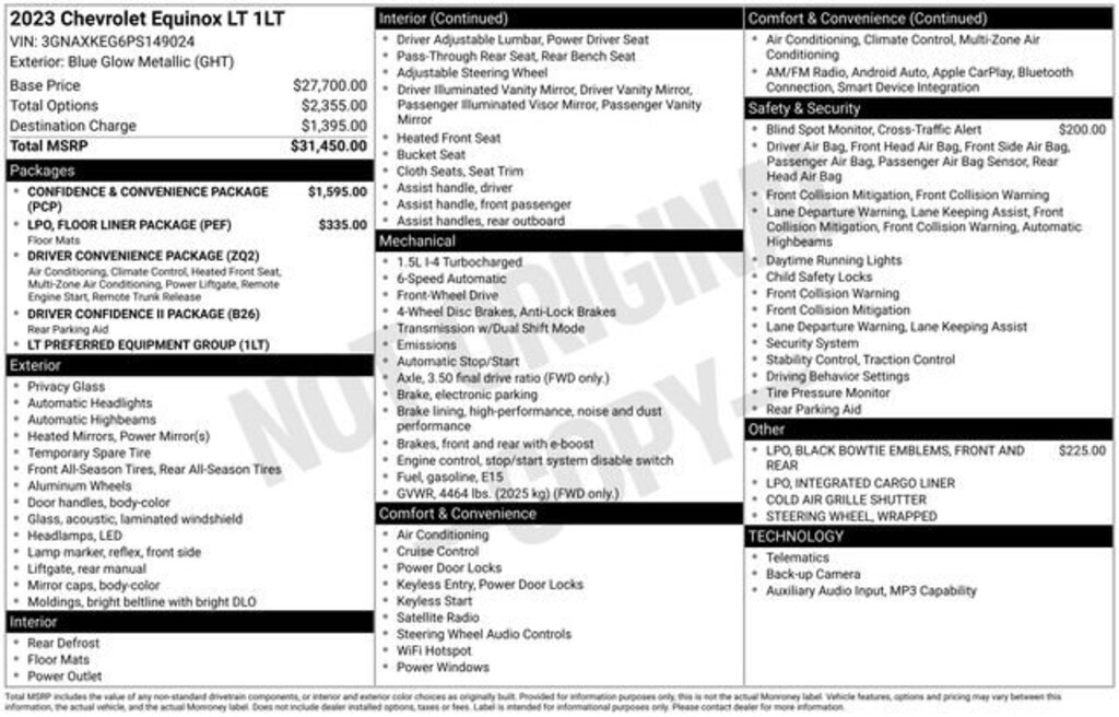 Used 2023 Chevrolet Equinox LT SUV