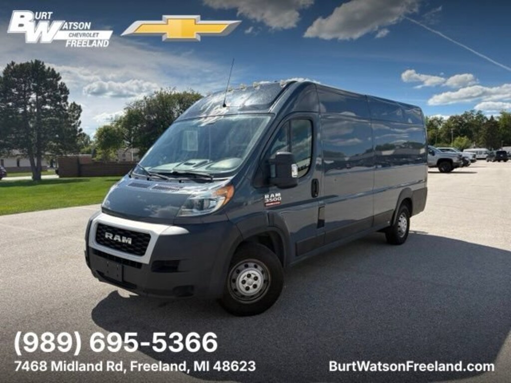 Used 2019 Ram Promaster Cargo Van 3500 High Roof 159 WB EXT
