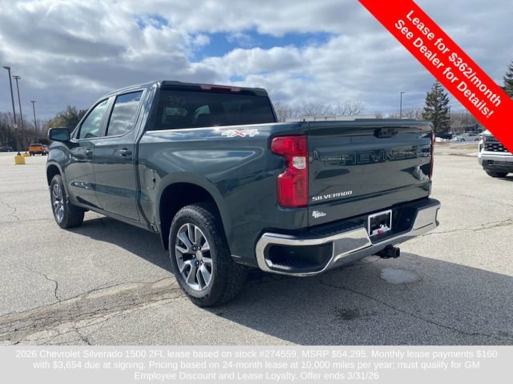 New 2026 Chevrolet Silverado 1500 LT Truck