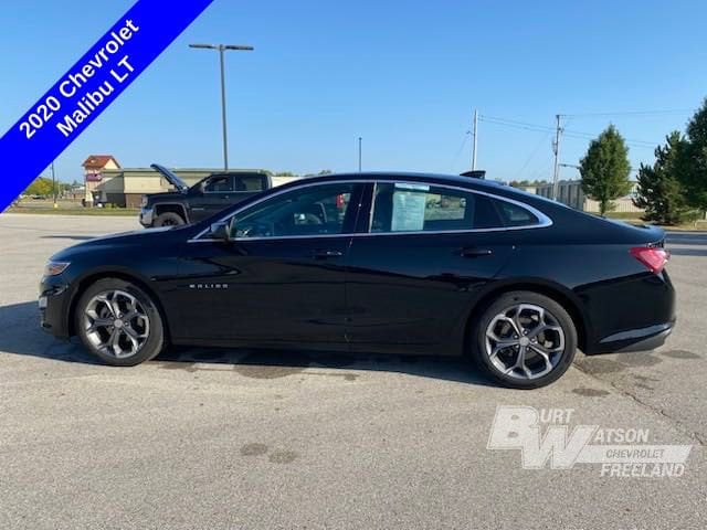 Used 2020 Chevrolet Malibu 1LT with VIN 1G1ZD5ST9LF148917 for sale in Freeland, MI