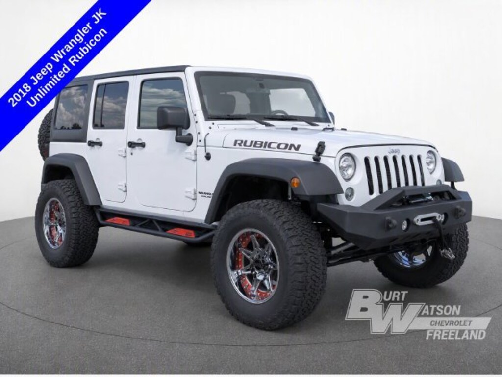 Used 2018 Jeep Wrangler JK Unlimited Rubicon