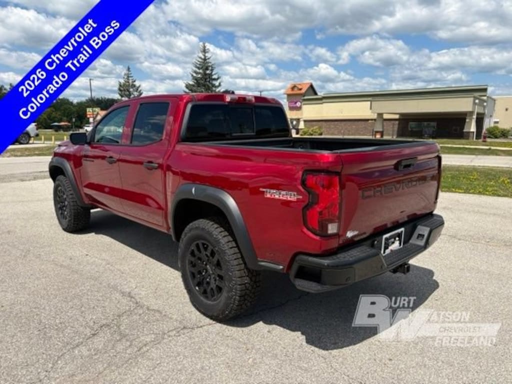 New 2026 Chevrolet Colorado Trail Boss Truck