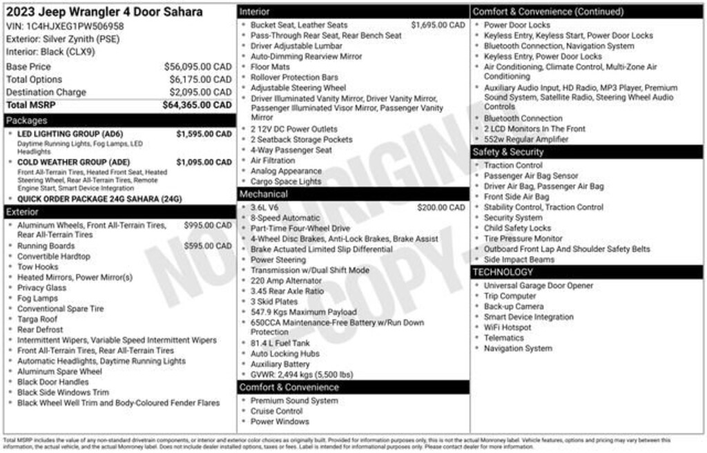 Used 2023 Jeep Wrangler Sahara