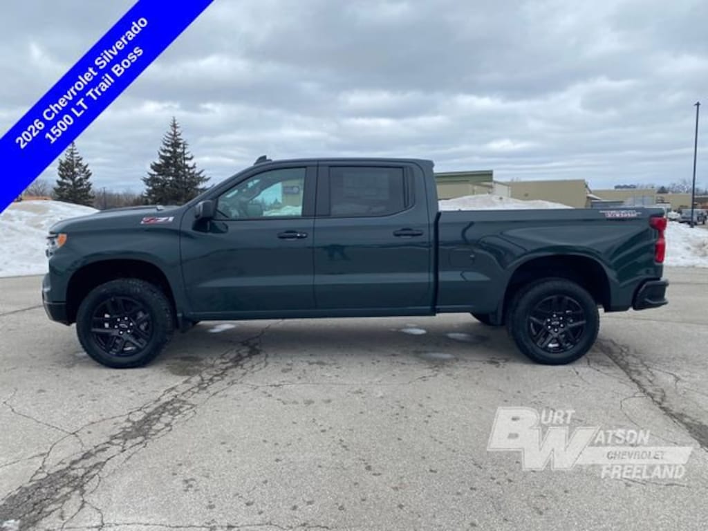 New 2026 Chevrolet Silverado 1500 LT Trail Boss Truck