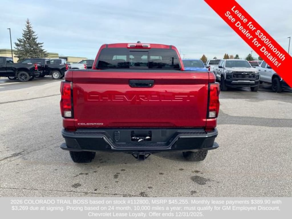 New 2026 Chevrolet Colorado Trail Boss Truck