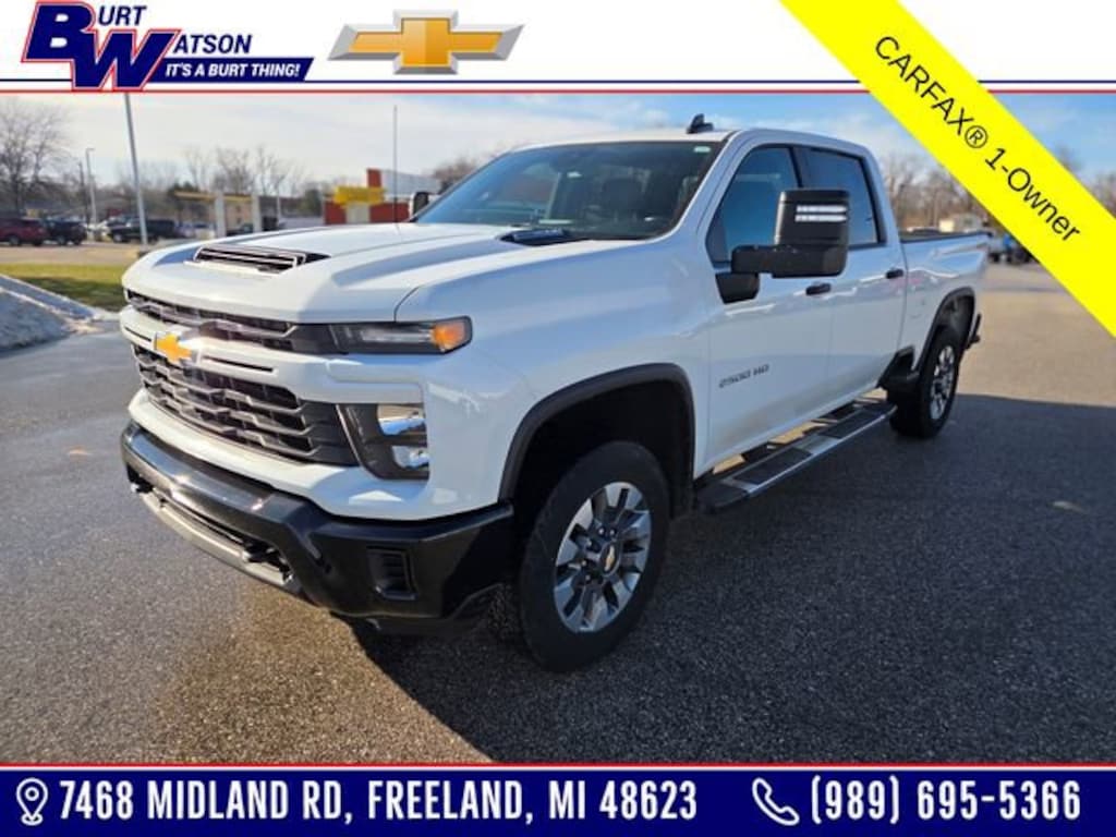 Used 2024 Chevrolet Silverado 2500 HD Custom Truck