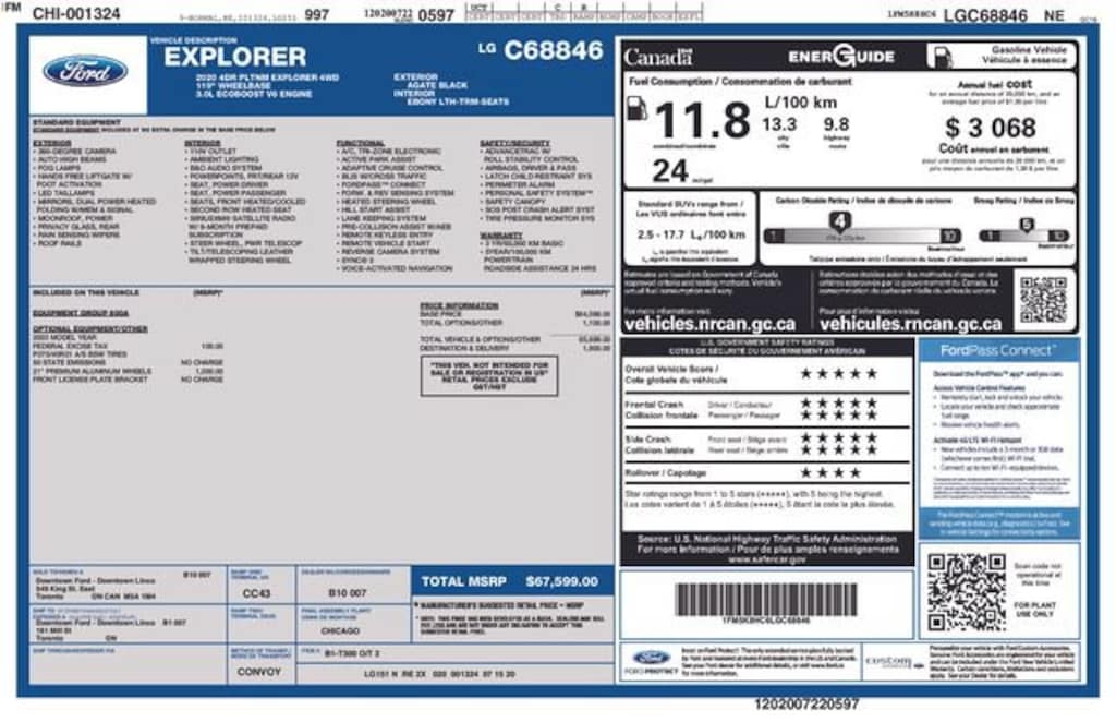 Used 2020 Ford Explorer Platinum
