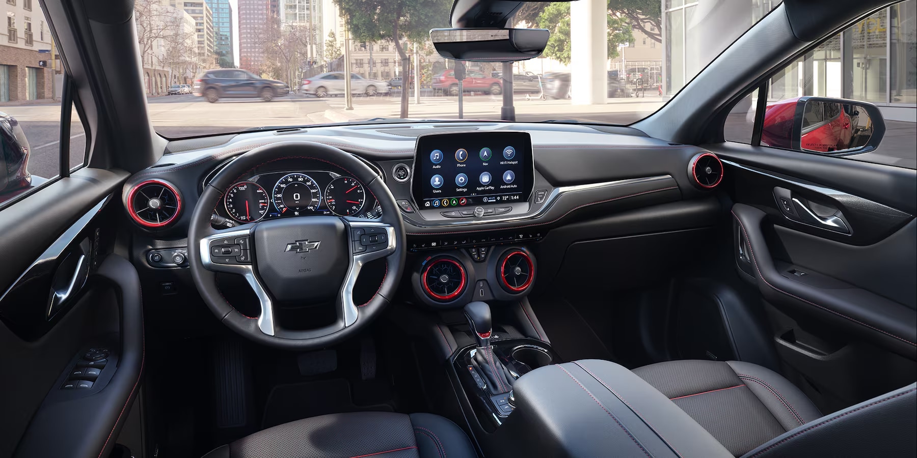 Interior of a 2025 Chevy Blazer