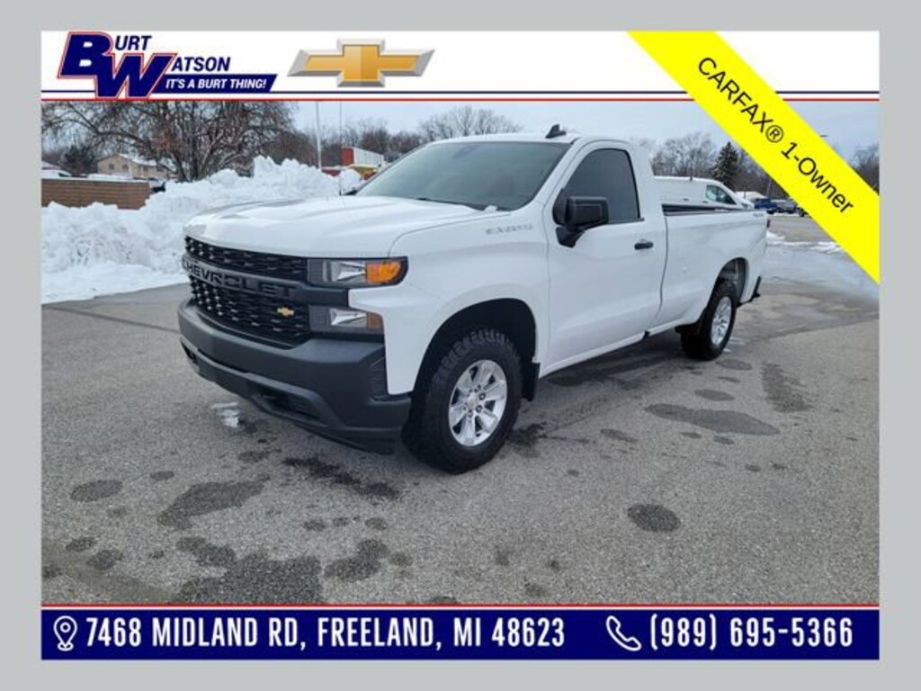 Used 2021 Chevrolet Silverado 1500 WT Truck