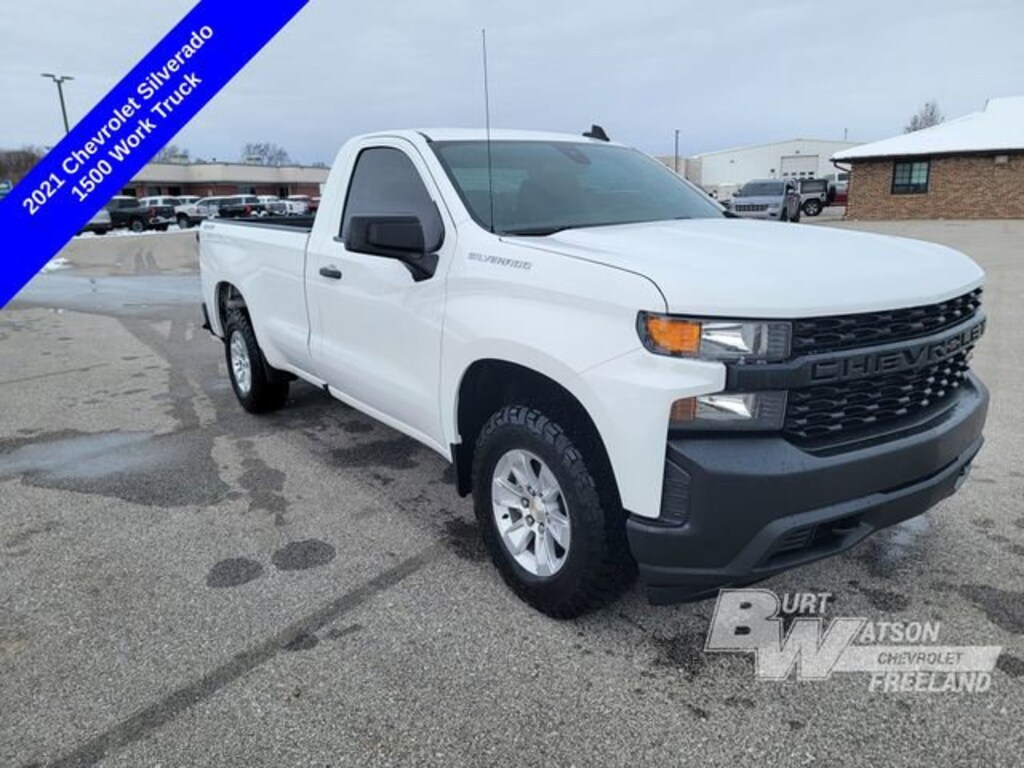 Used 2021 Chevrolet Silverado 1500 WT Truck