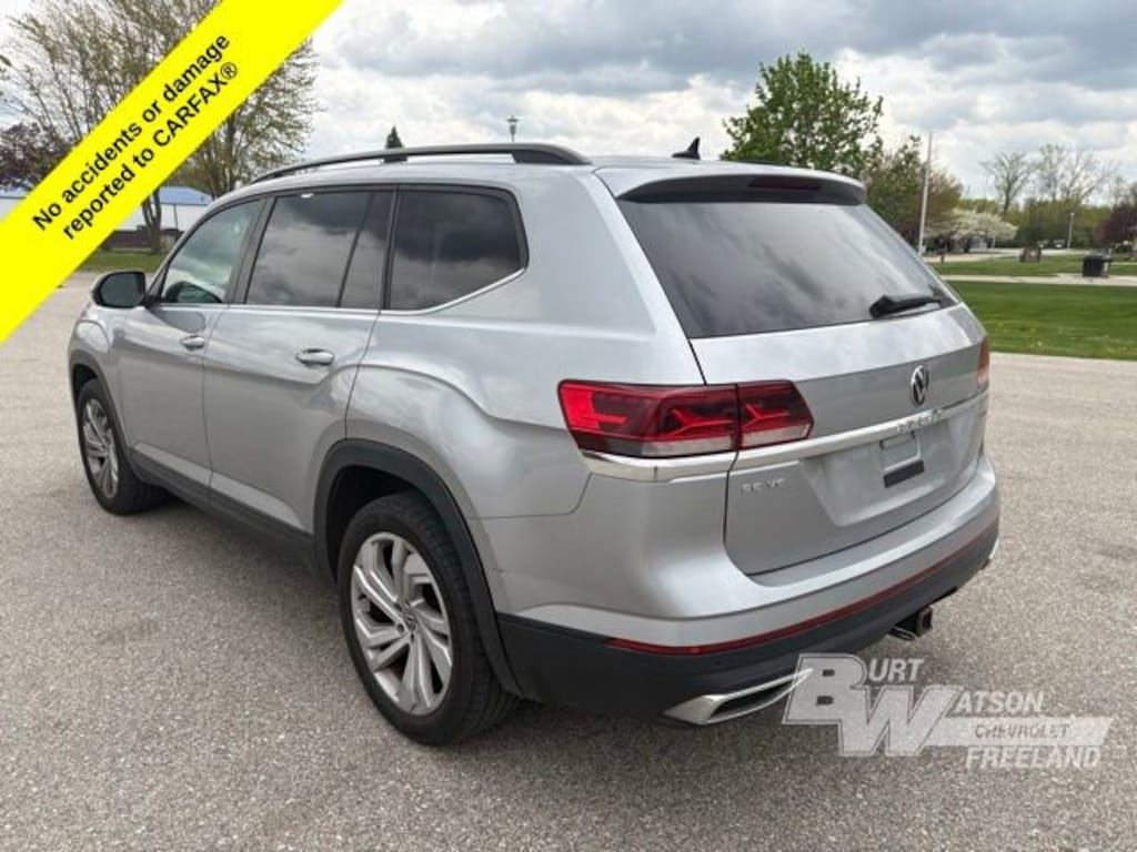 Used 2021 Volkswagen Atlas 3.6L V6 SE w/Technology