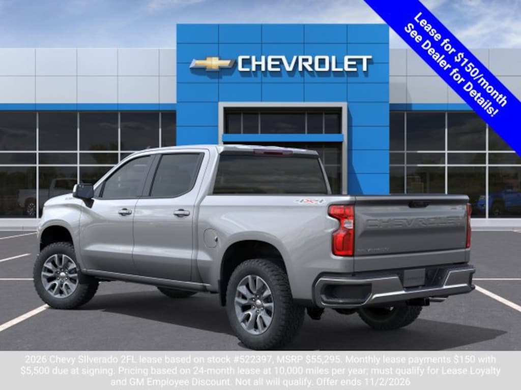 New 2026 Chevrolet Silverado 1500 LT (2FL) Truck