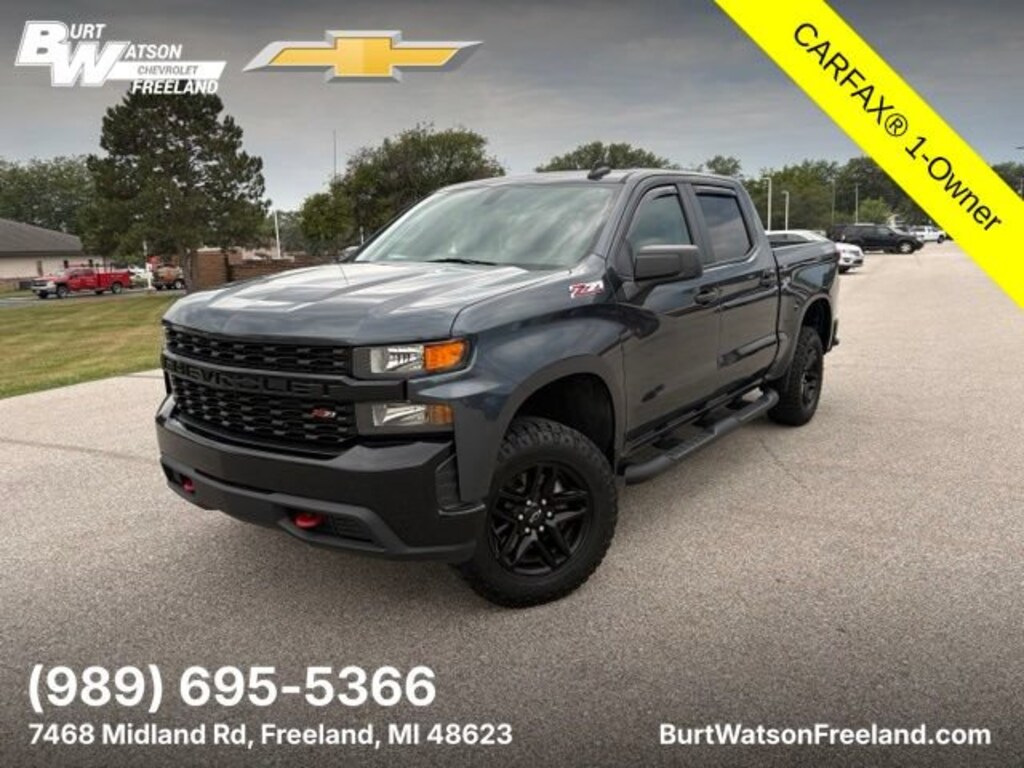 Used 2020 Chevrolet Silverado 1500 Custom Trail Boss Truck
