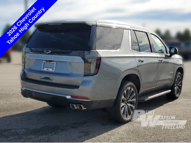 New 2026 Chevrolet Tahoe High Country SUV