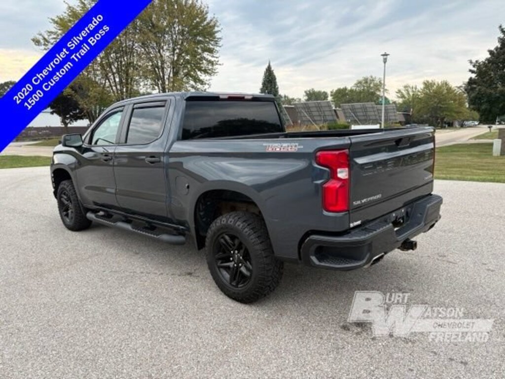 Used 2020 Chevrolet Silverado 1500 Custom Trail Boss Truck