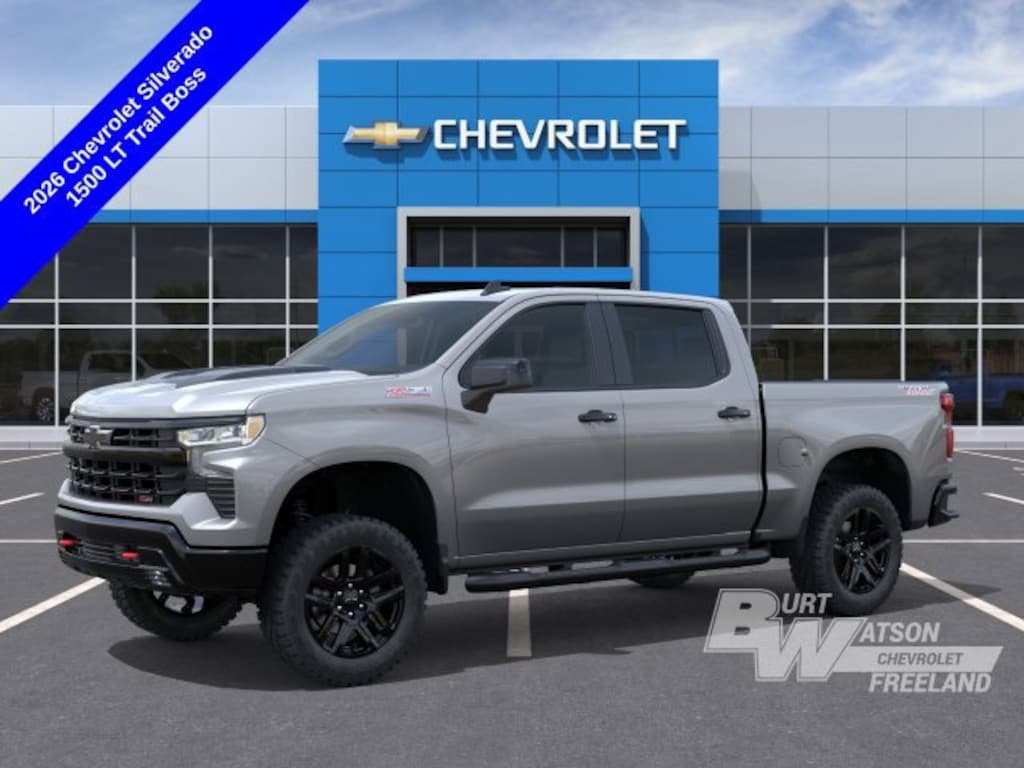 New 2026 Chevrolet Silverado 1500 LT Trail Boss Truck