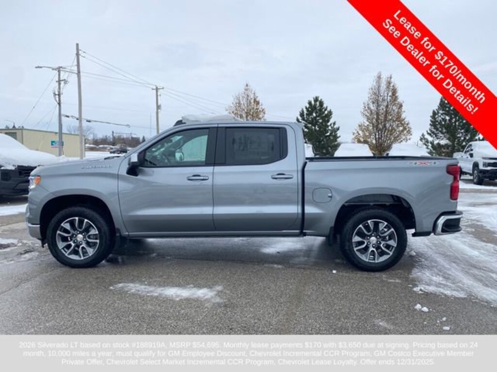 New 2026 Chevrolet Silverado 1500 LT (2FL) Truck