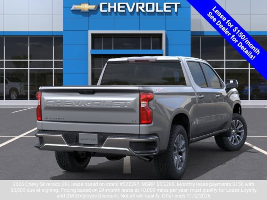 New 2026 Chevrolet Silverado 1500 LT (2FL) Truck