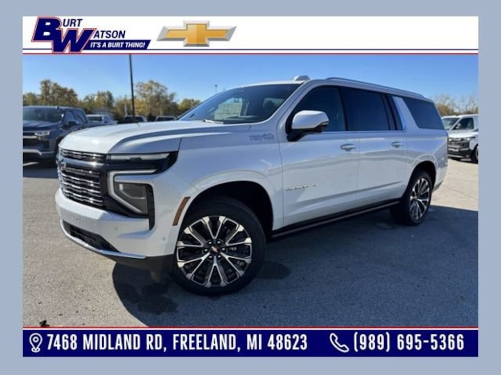 New 2025 Chevrolet Suburban High Country SUV