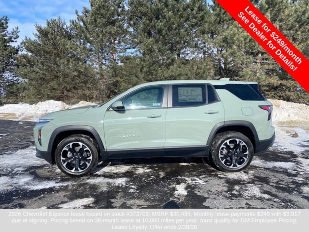 New 2026 Chevrolet Equinox LT SUV