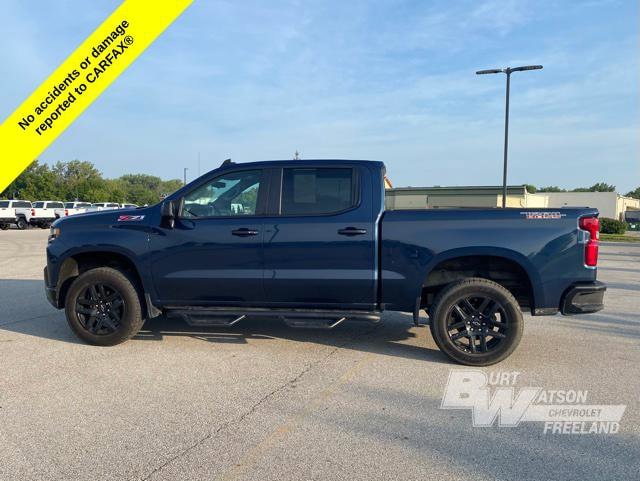 Used 2021 Chevrolet Silverado 1500 LT Trail Boss with VIN 1GCPYFED6MZ409353 for sale in Freeland, MI