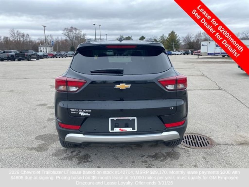 New 2026 Chevrolet Trailblazer LT SUV